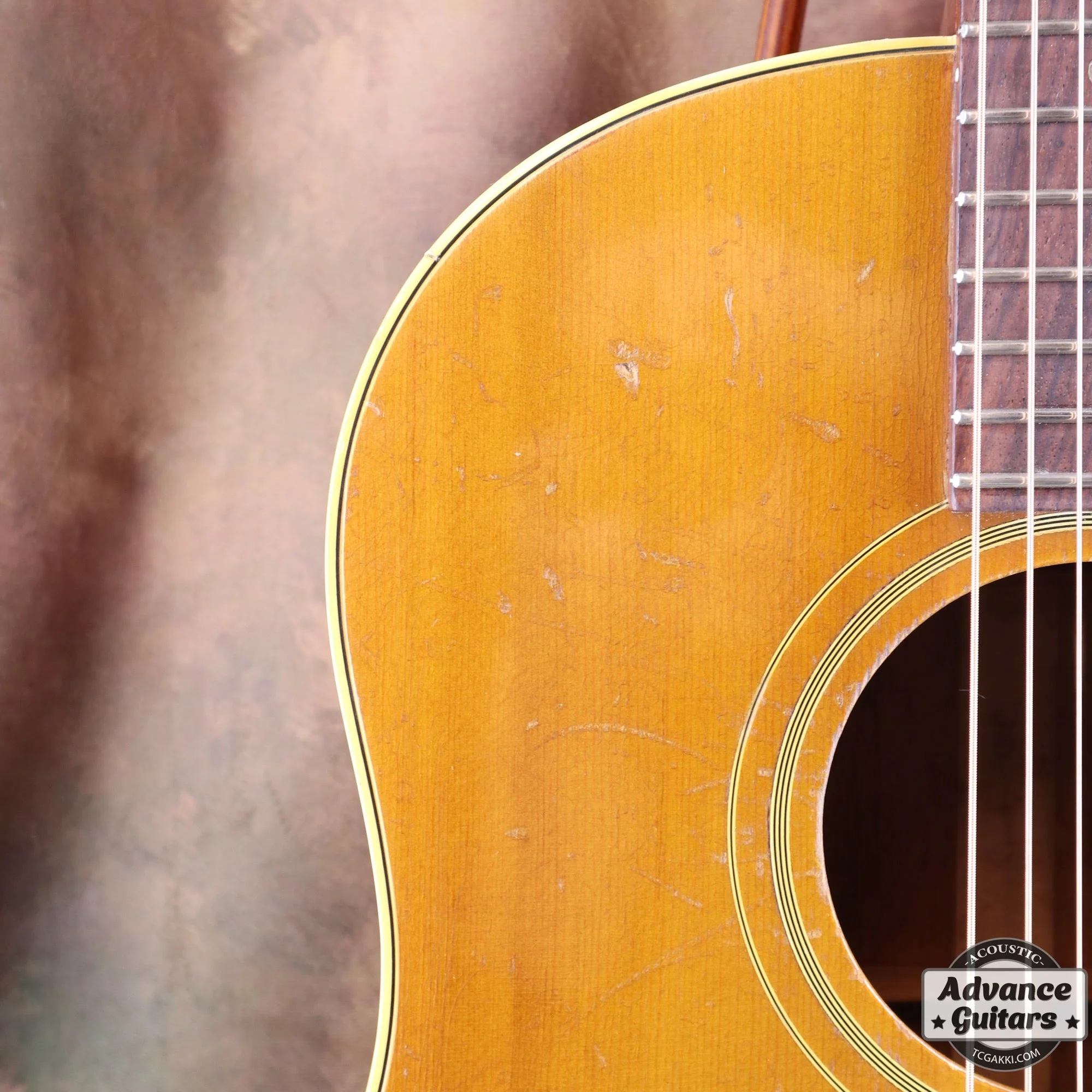 1966年製 J-45 Cherry Sunburst - Image 4