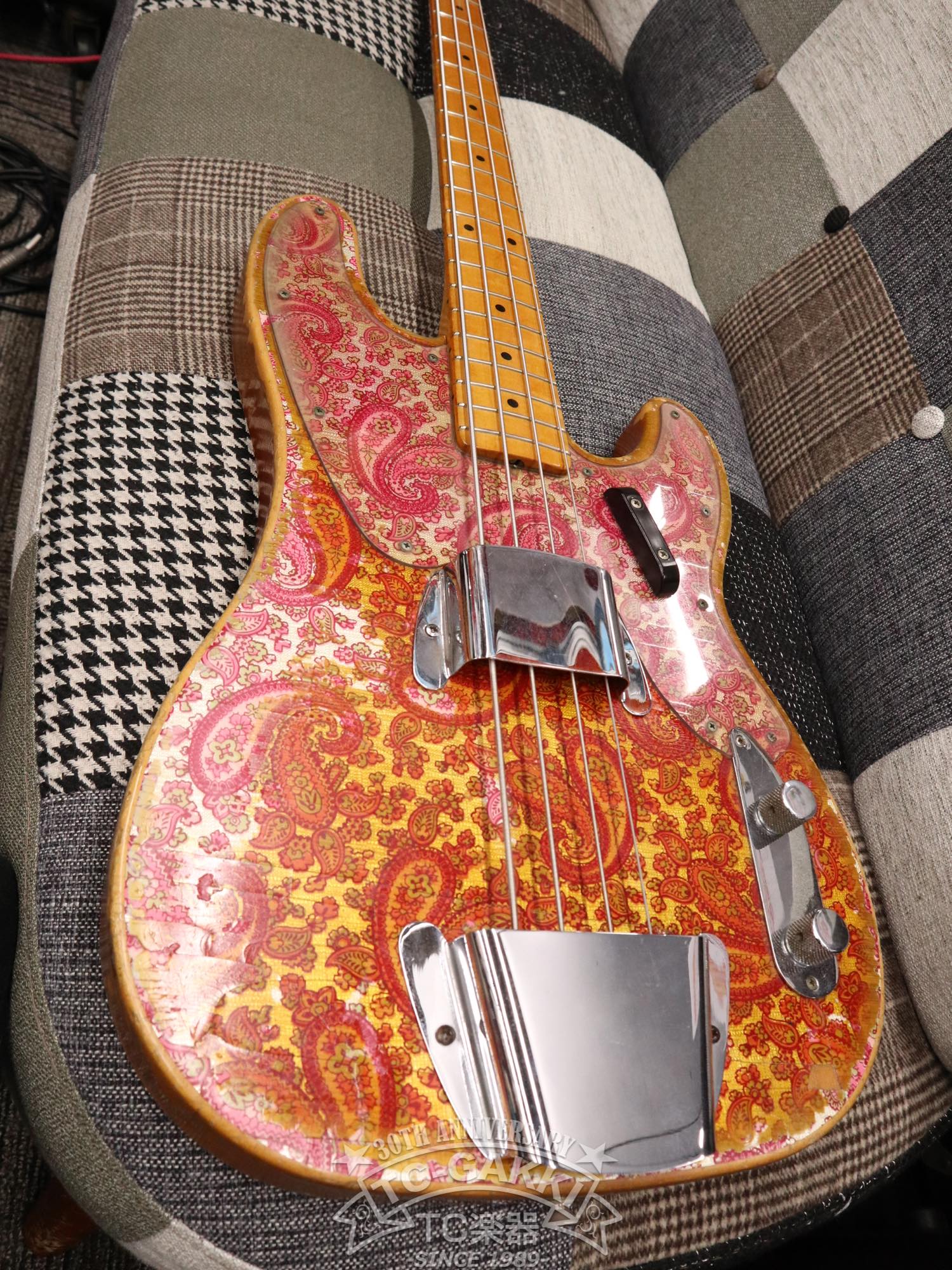 1968 Telecaster Bass “Paisley Red” - Image 26