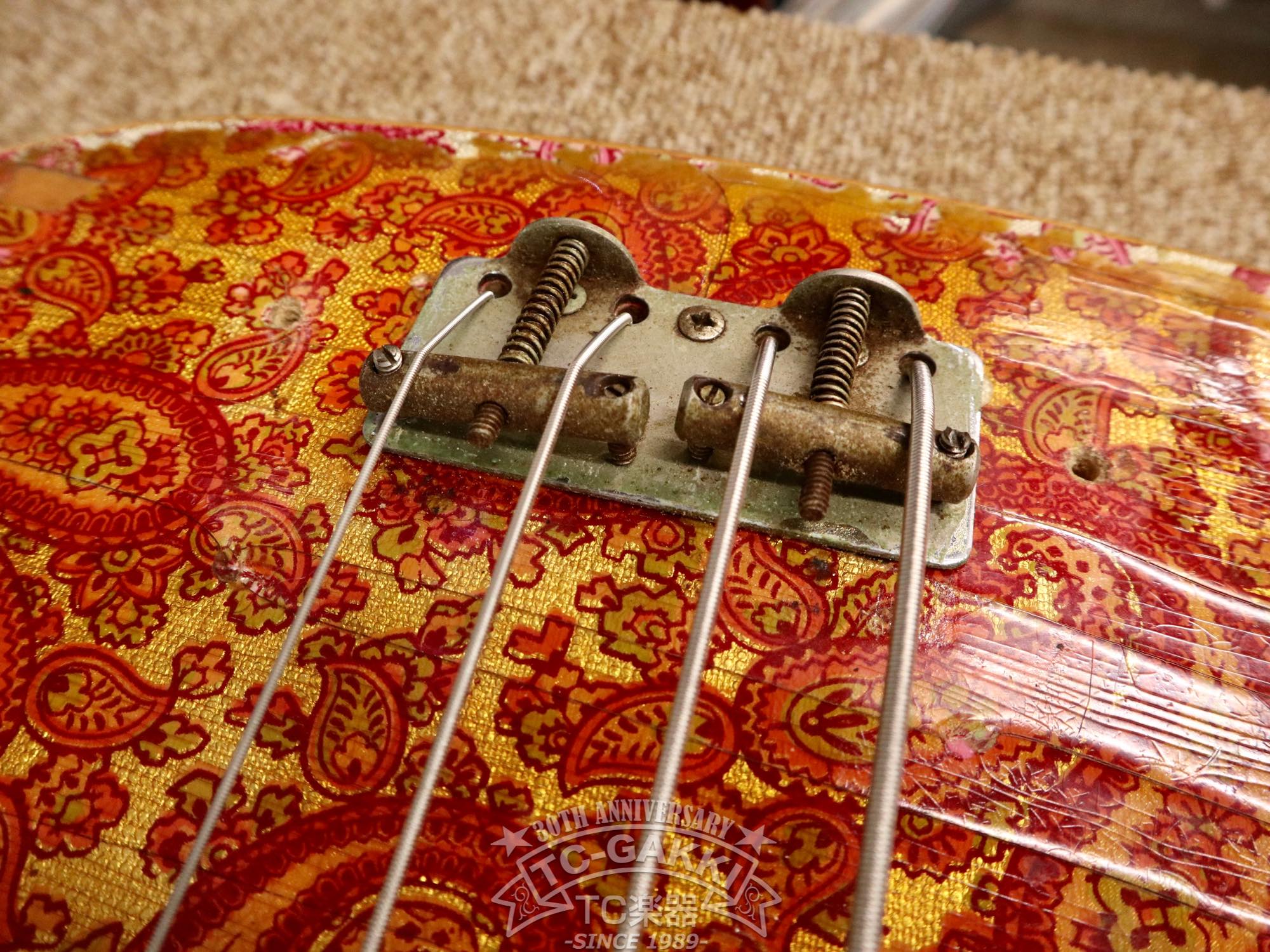 1968 Telecaster Bass “Paisley Red” - Image 36