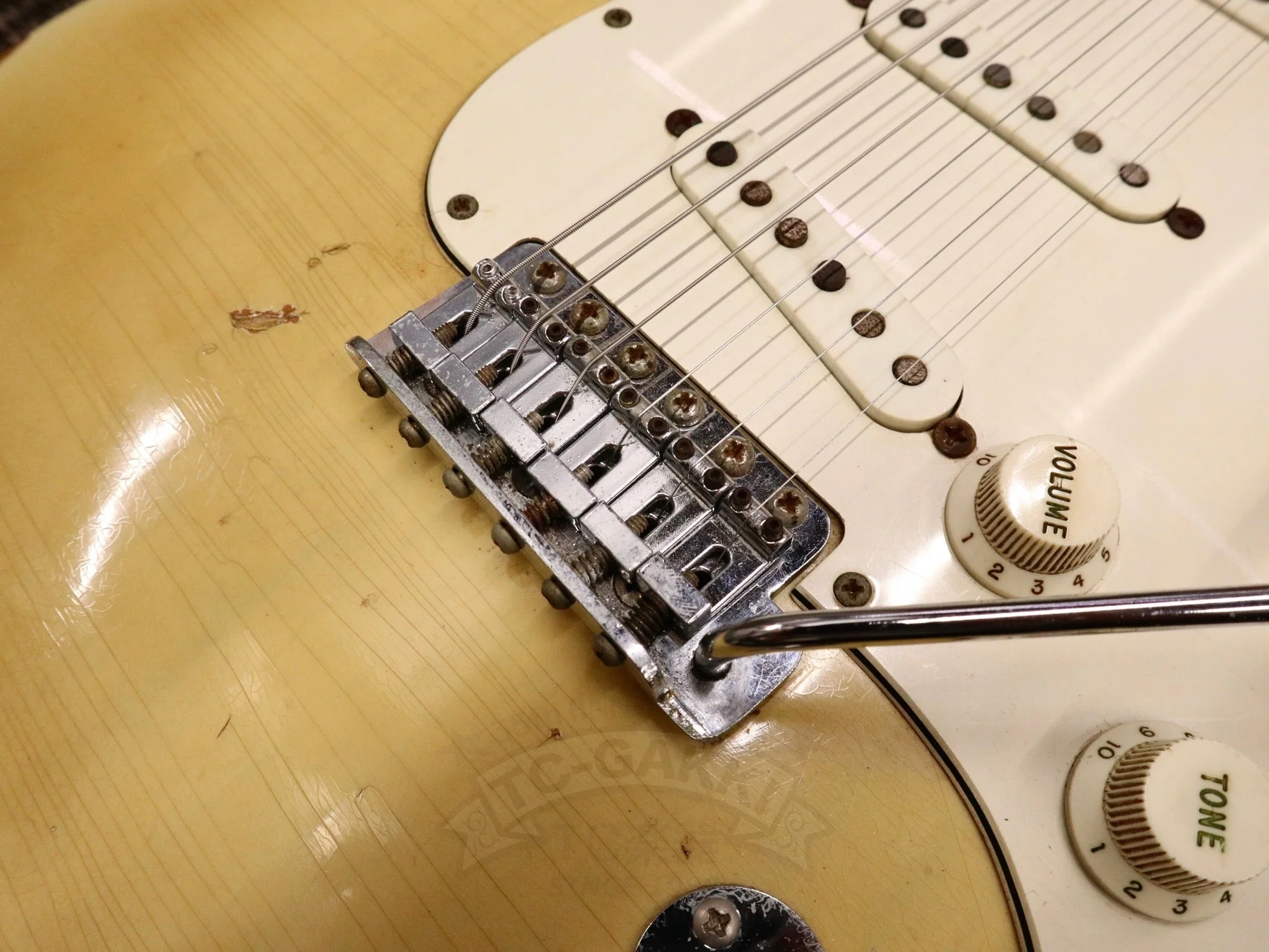 1971 Fender Stratocaster Blond / Maple - Image 12