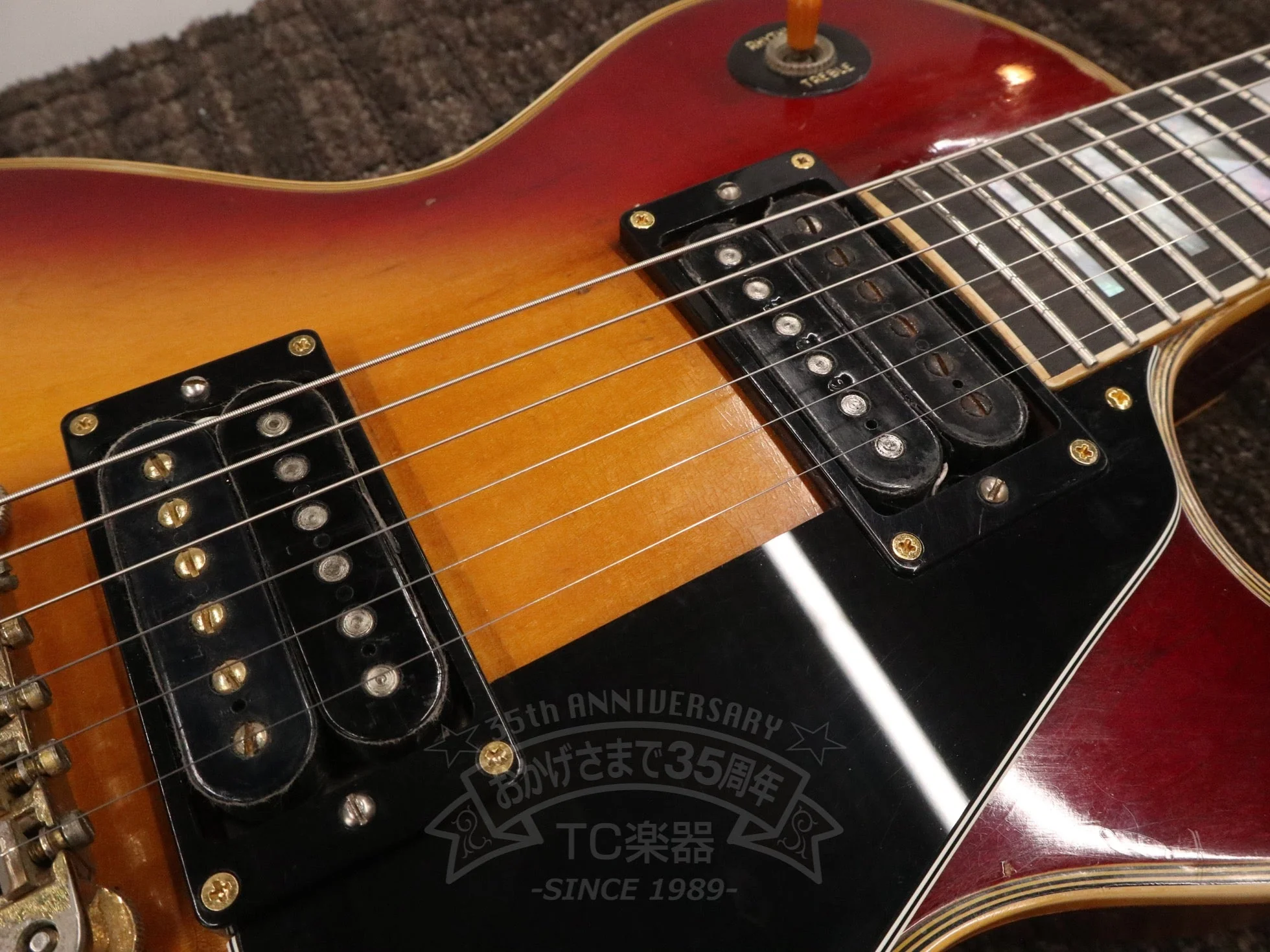 1972 Les Paul Custom Cherry Sunburst - Image 20