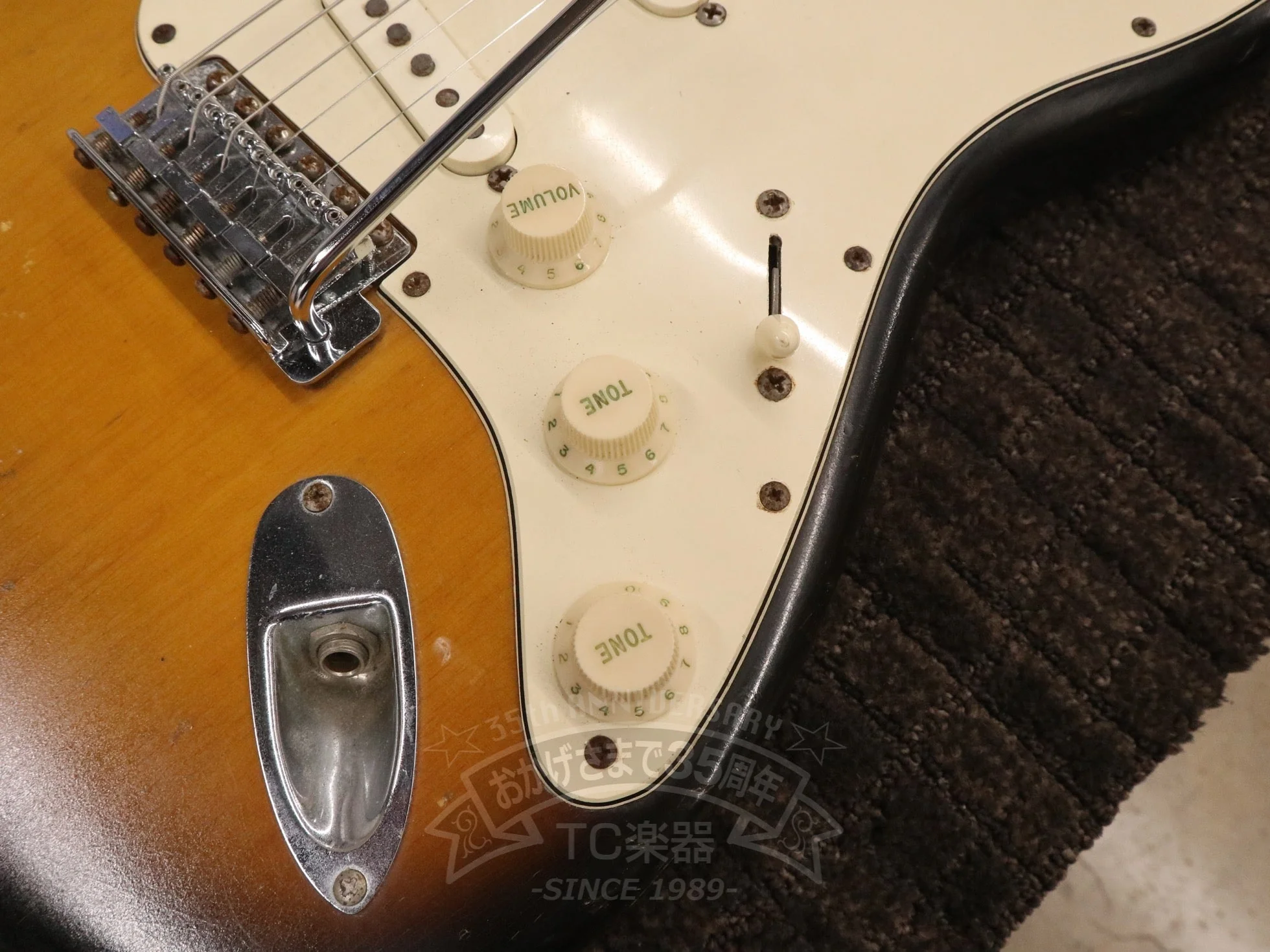1973 STRATOCASTER Alder / Maple 3Tone Sunburst - Image 12