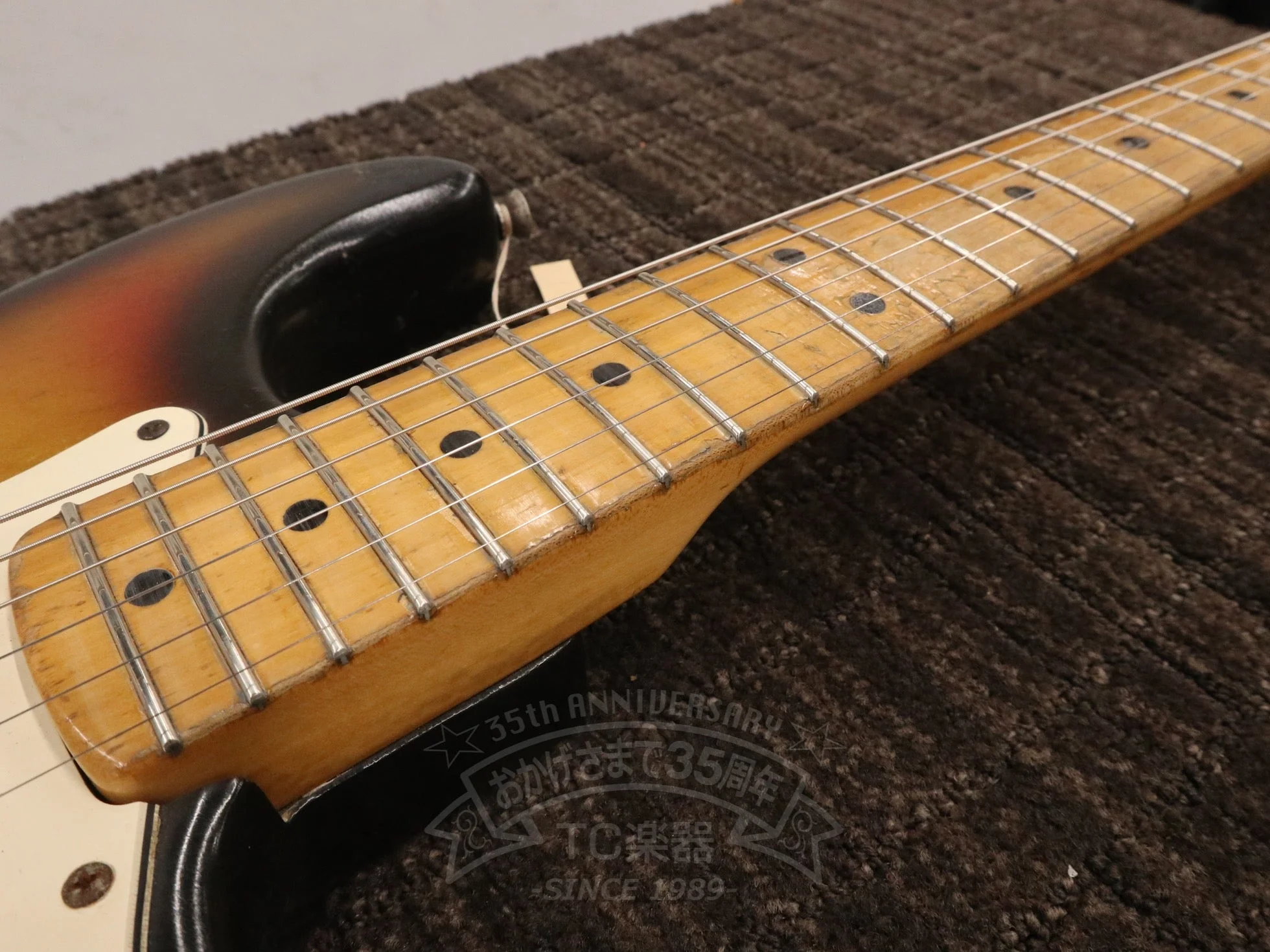 1973 STRATOCASTER Alder / Maple 3Tone Sunburst - Image 16
