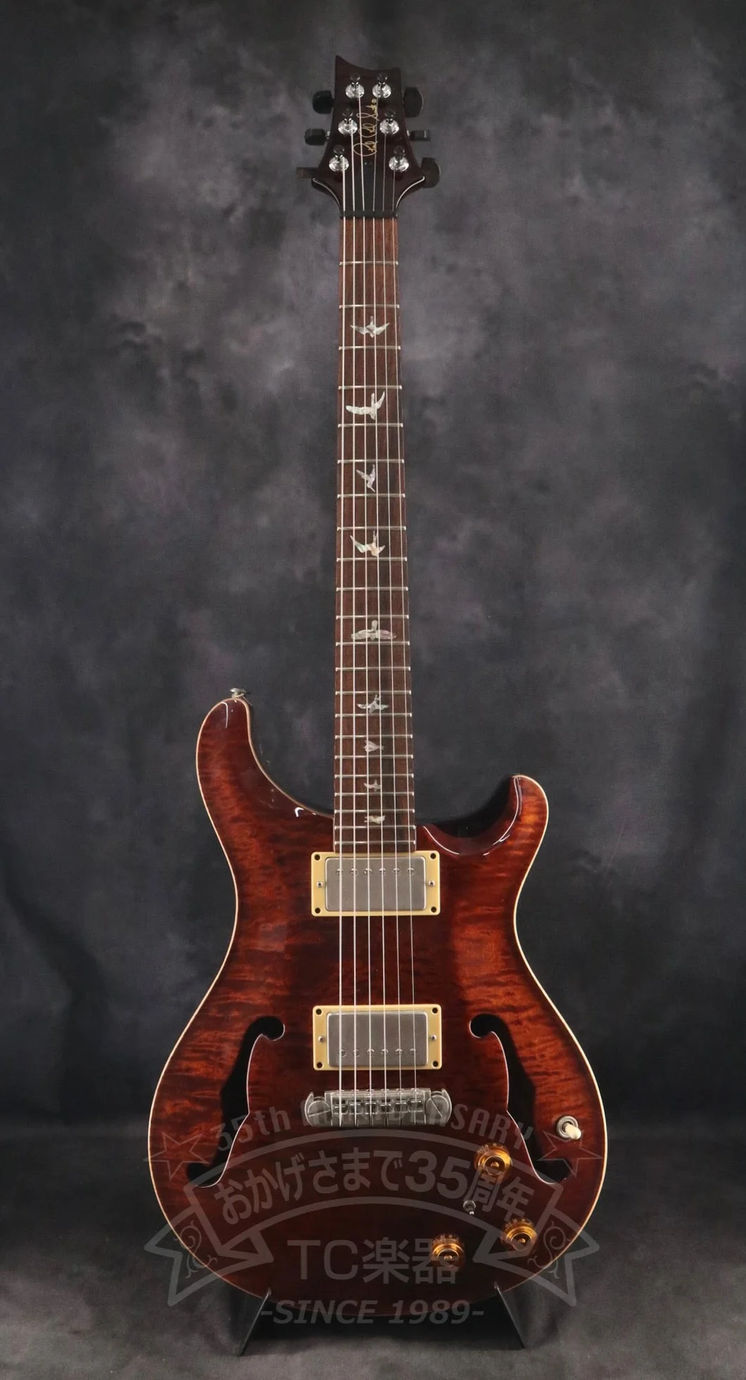 2005 McCarty Hollowbody I 1st w/Piezo 10Top - Image 2