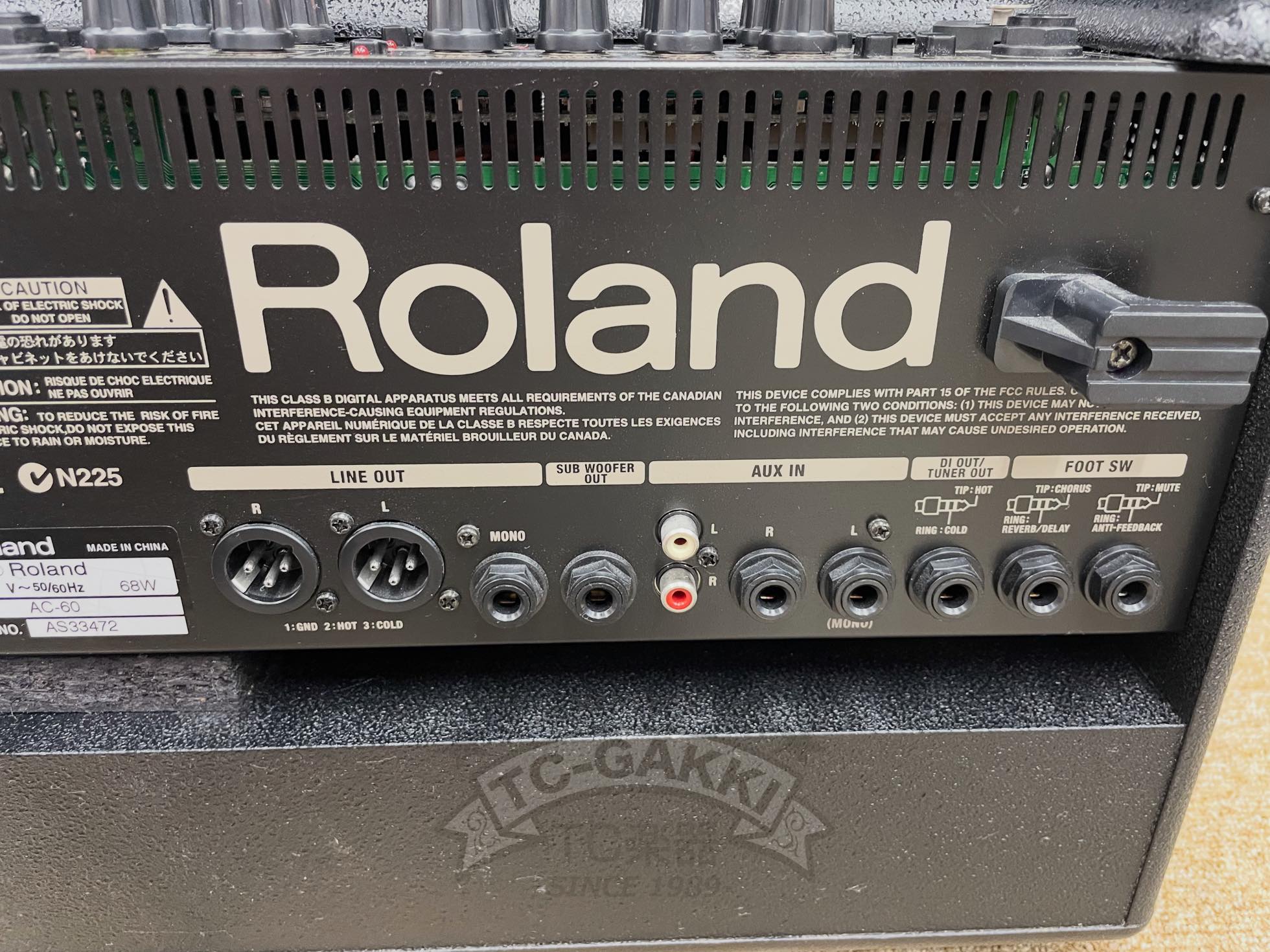 Roland AC-60 ACOUSTIC CHORUS - Image 4