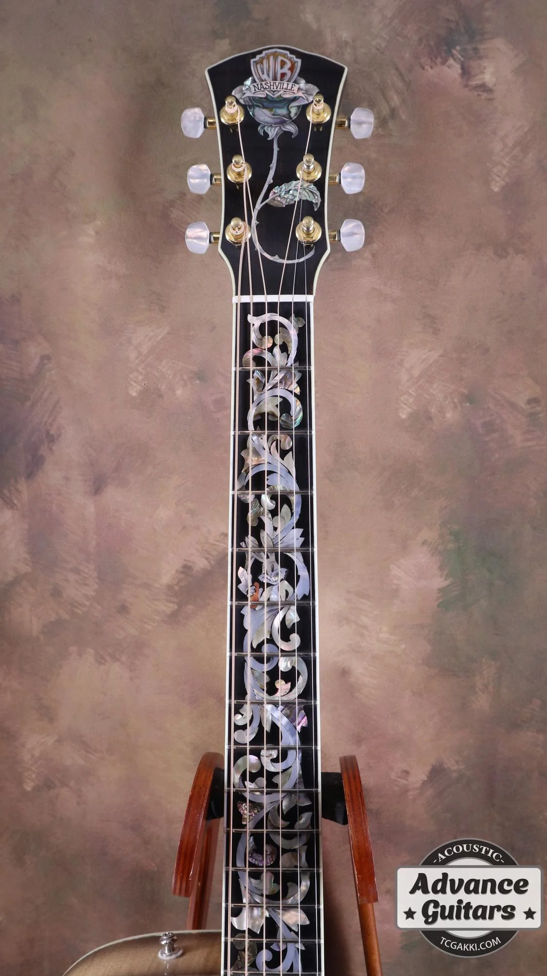 1988年製 Custom Superlative WB guitar by Scott Baxendale(Played by Travis Tritt) - Image 21