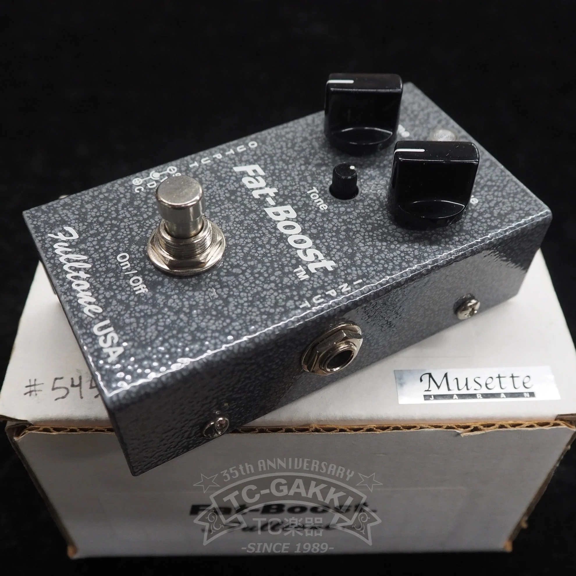 Fat-Boost (Early Model/Black Knob)