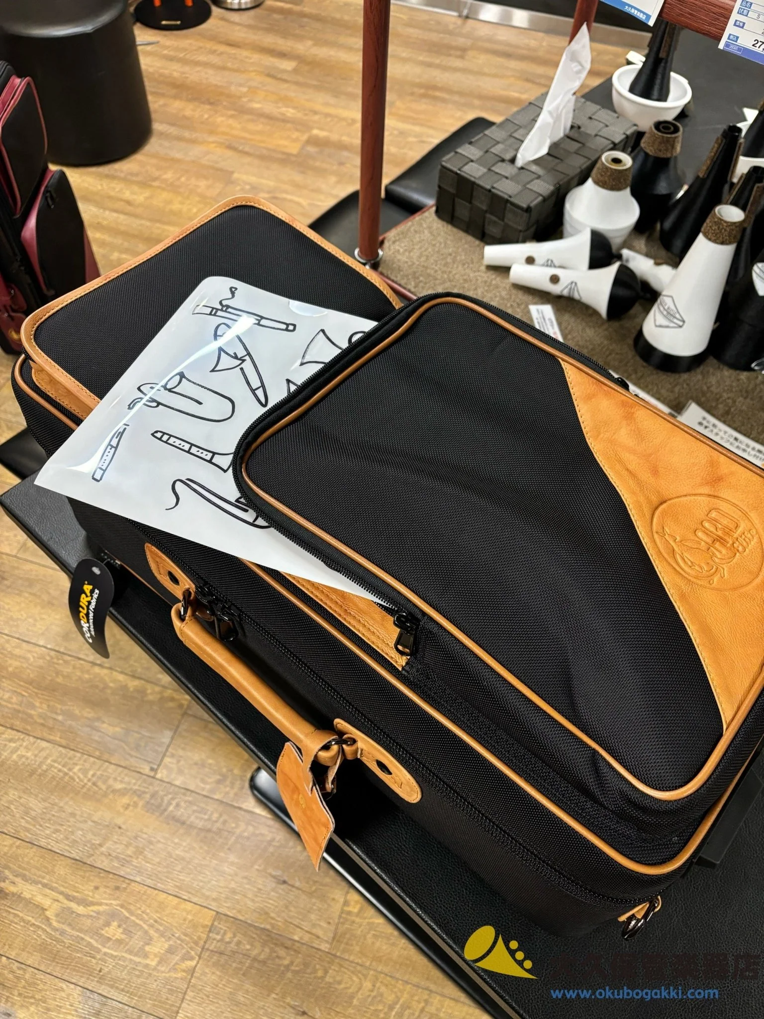 GARD BAGS【トランペット2本用】ファイバー製エリートシリーズ・ナイロン(4-EHSG-C) - Image 3