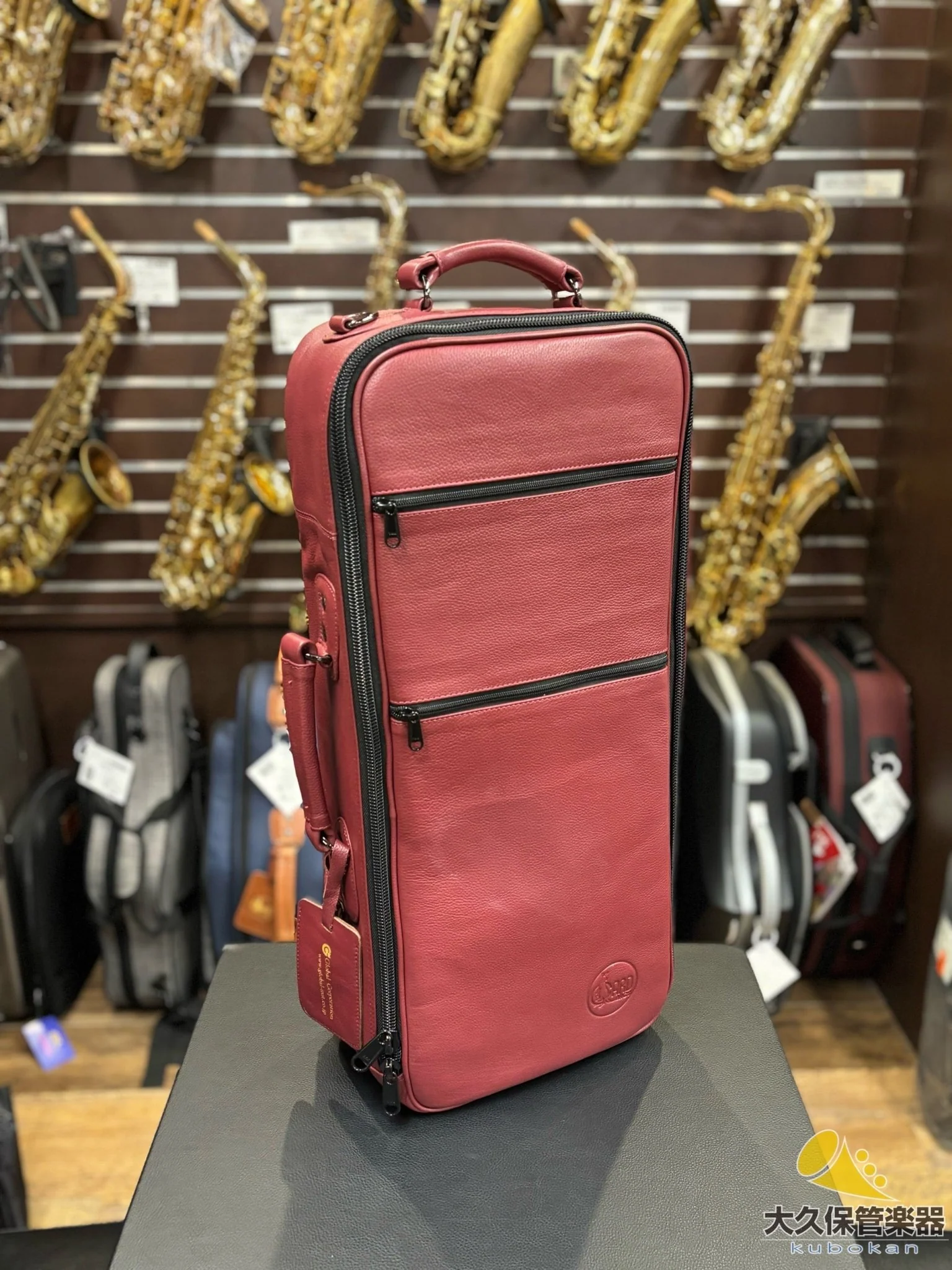 GARD BAGS【トランペット2本用】コンパクトシリーズ/バーガンディレザー(4-MCLY)
