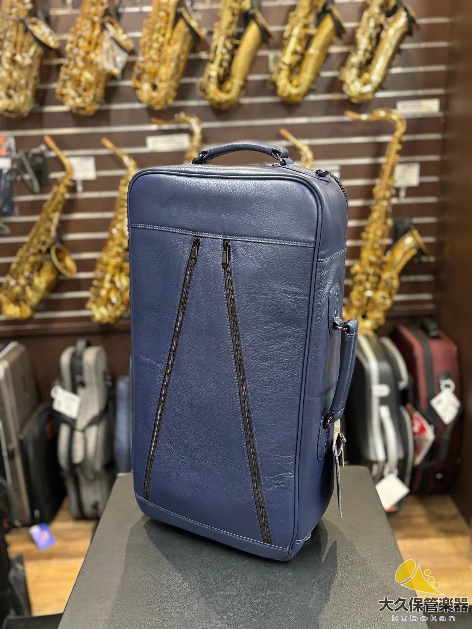 GARD BAGS【トランペット3本用】コンパクトシリーズ/ネイビーレザー(5-MCLNB) - Image 2