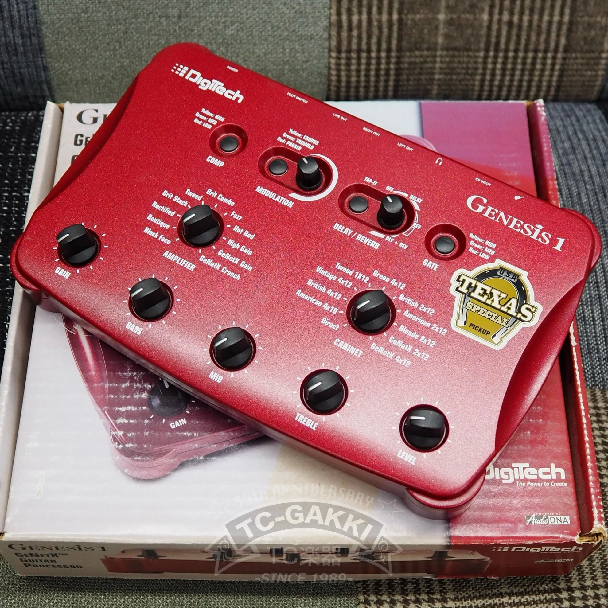 GENESIS 1 GENEXT GUITAR PROCESSOR