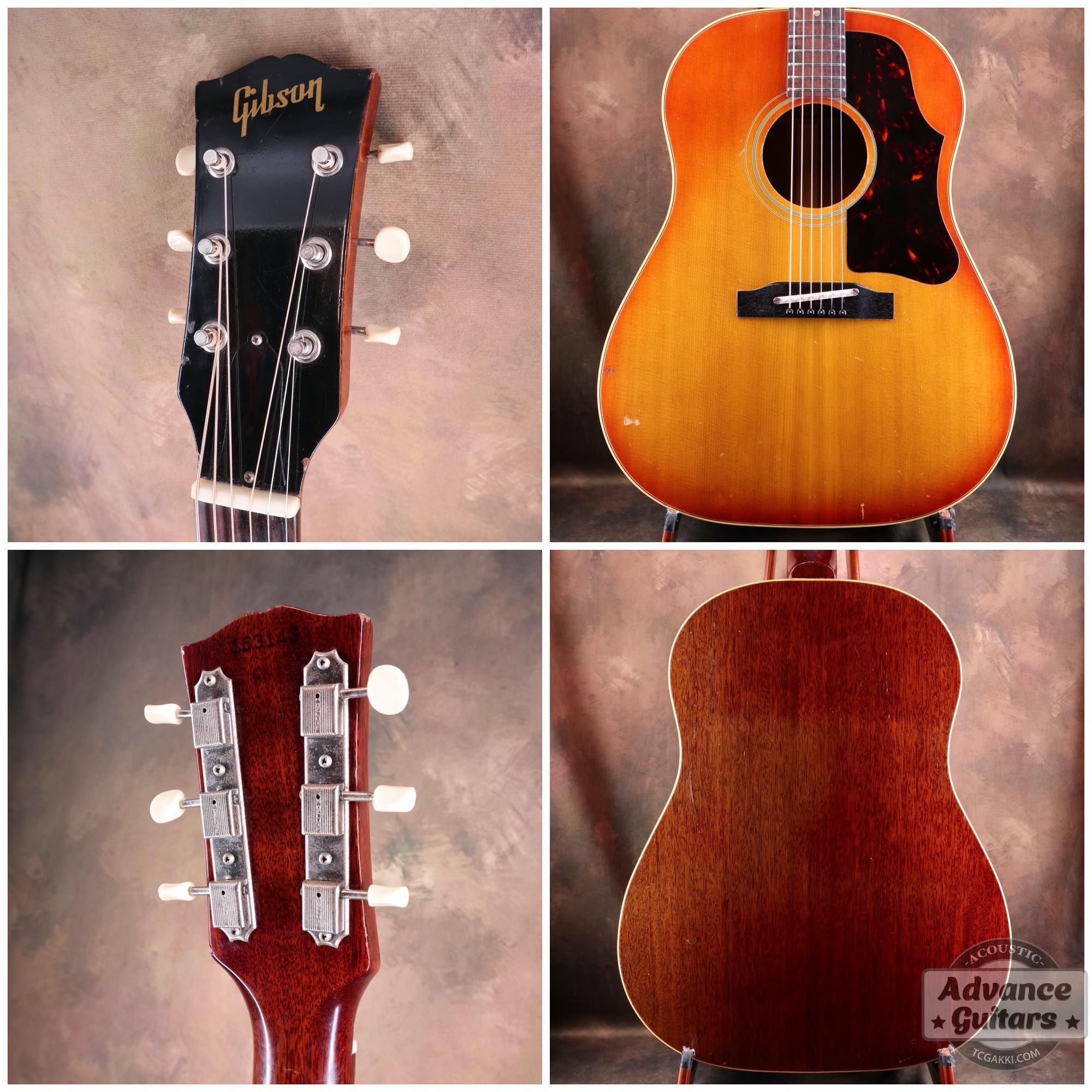 Gibson 1964年製 J-45 Cherry Sunburst - Image 3