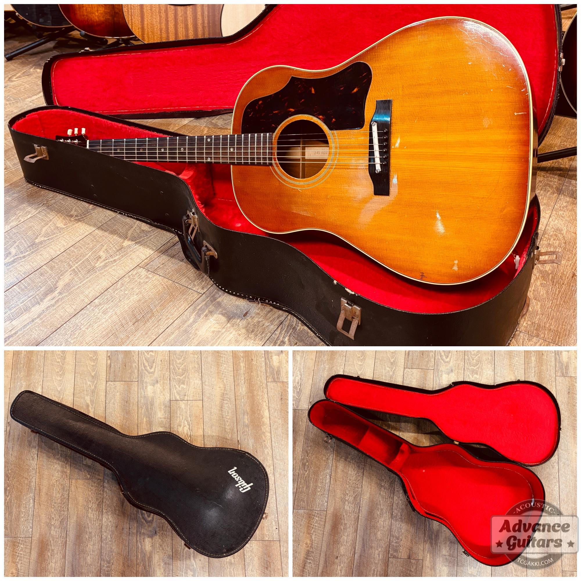 Gibson 1964年製 J-45 Cherry Sunburst - Image 4