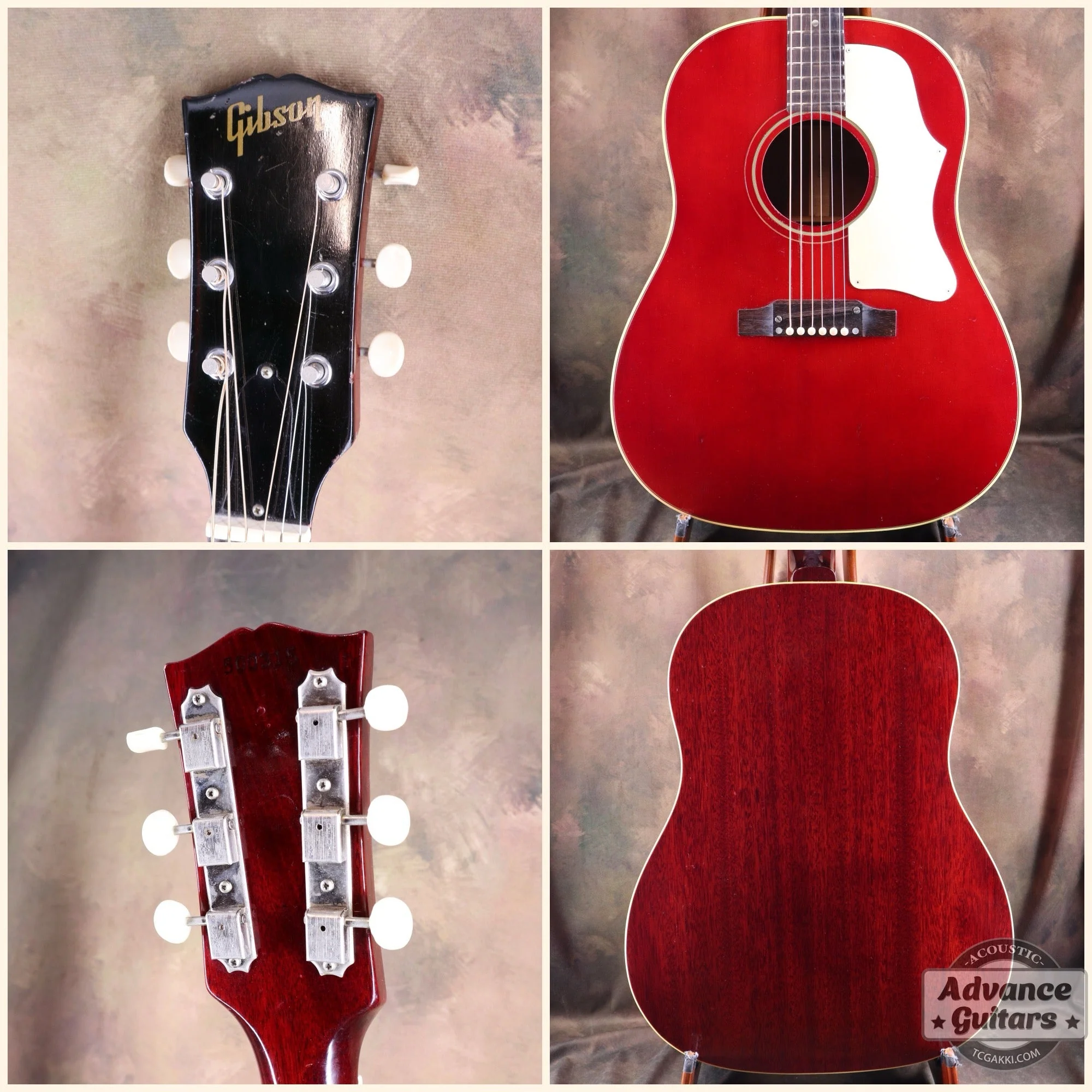 Gibson 1967年製 J-45 Cherry Red - Image 2