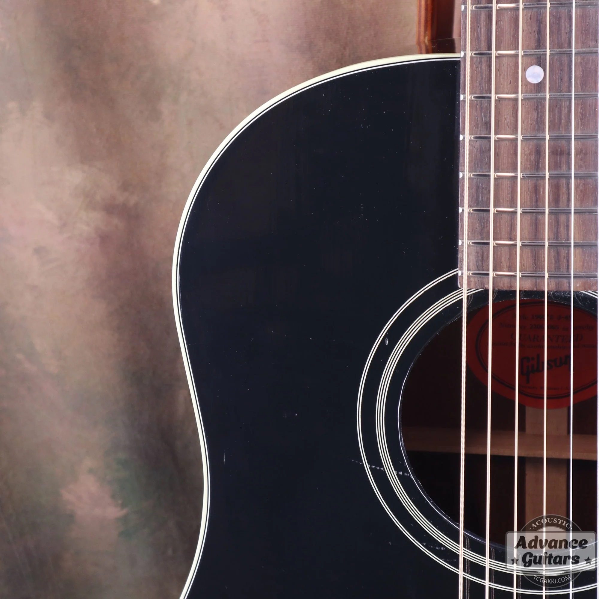 Gibson 2022年製 J-45 Ebony Black - Image 27
