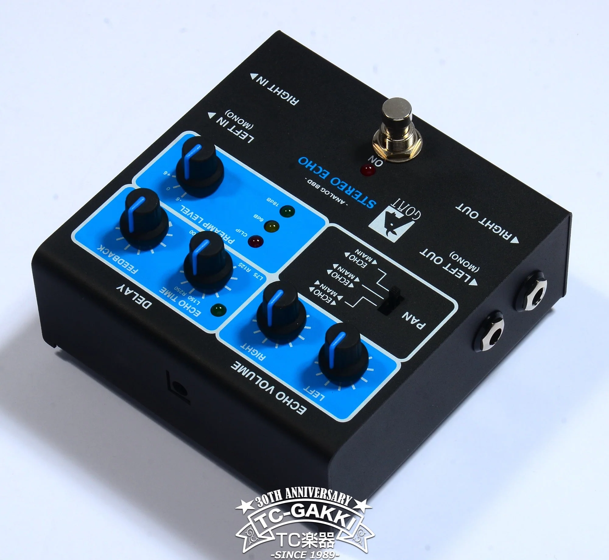 "BLUESERIES" STEREO ECHO(Pedal Only) - Image 2