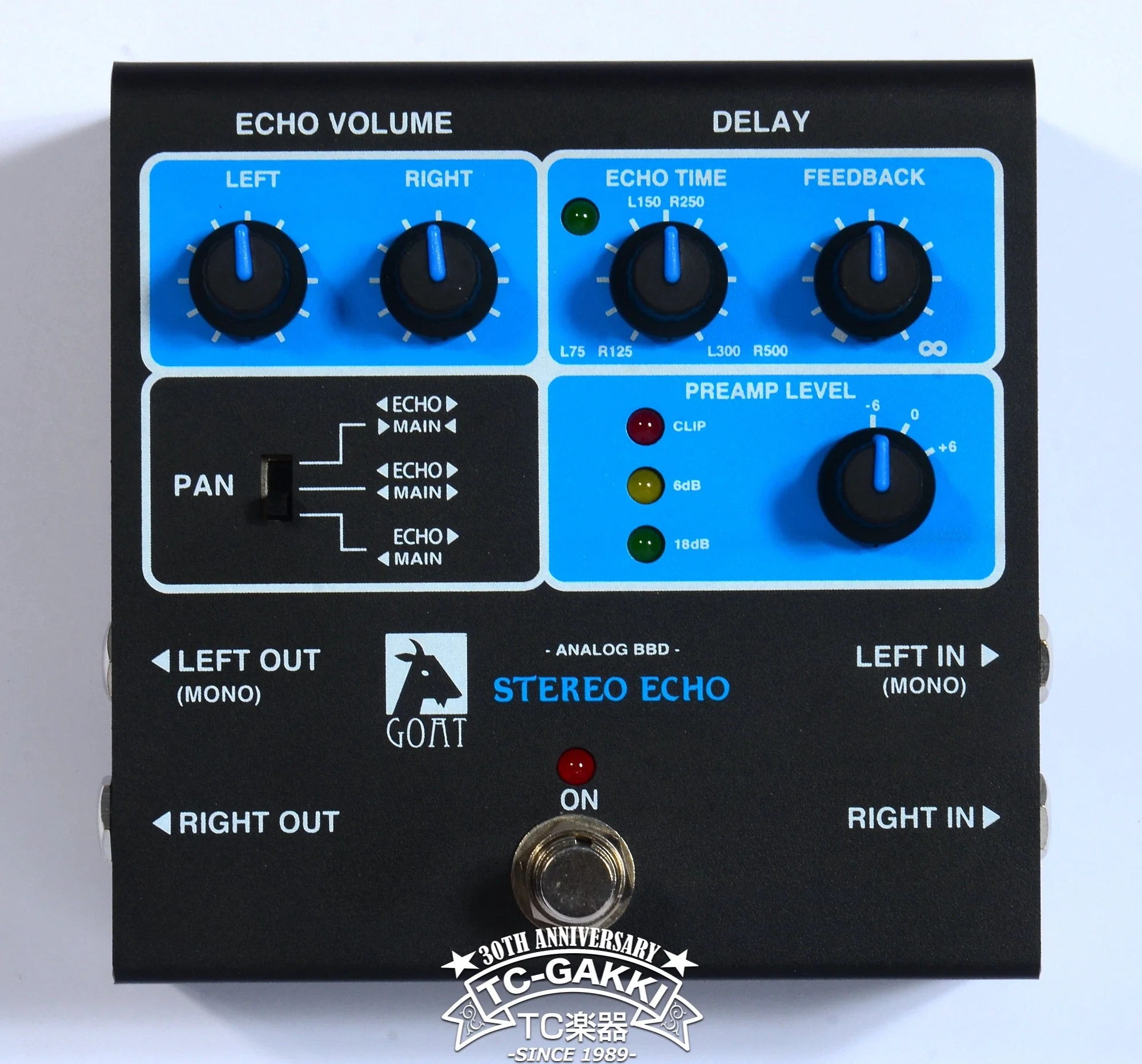 "BLUESERIES" STEREO ECHO(Pedal Only) - Image 4