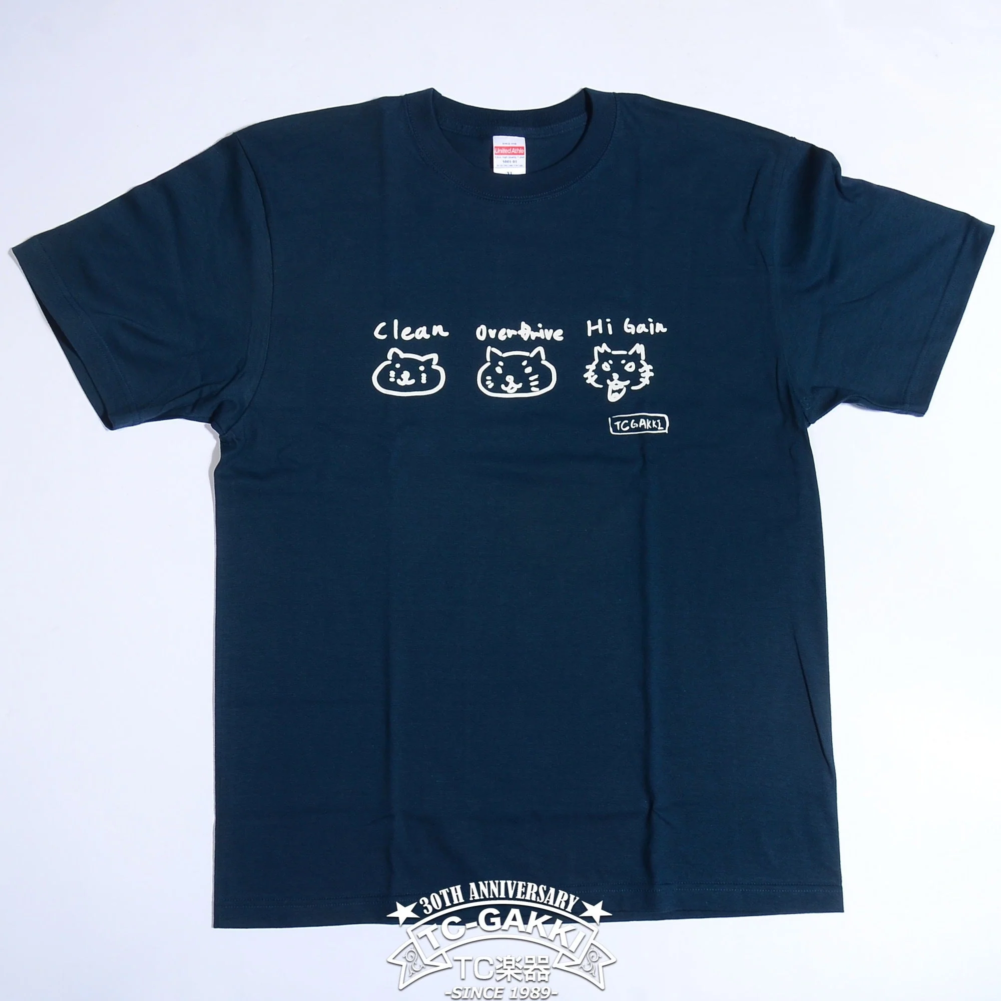 TC楽器 オリジナルTシャツ "Hizumi"(navy)