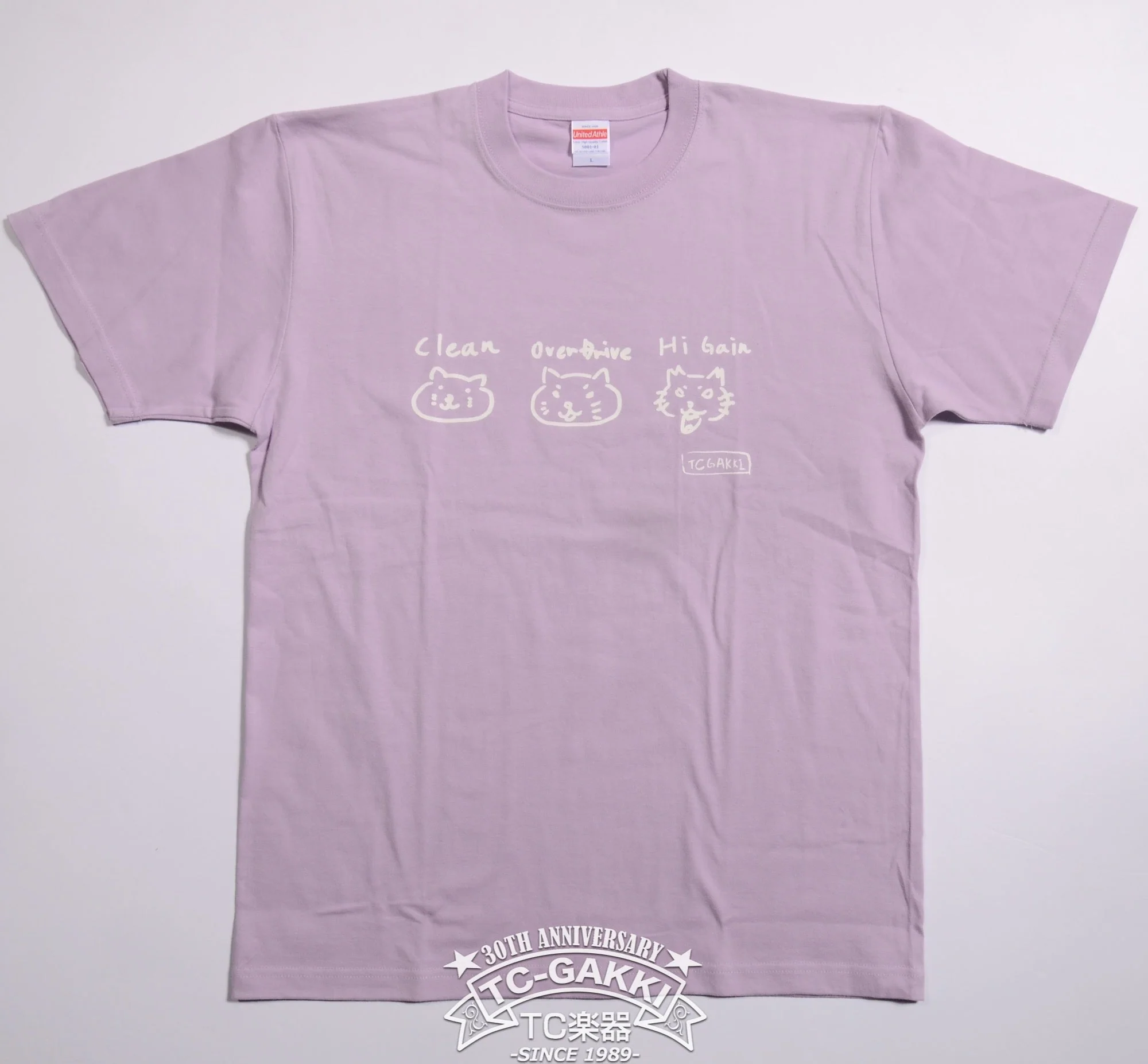 TC楽器 オリジナルTシャツ "Hizumi"(purple)