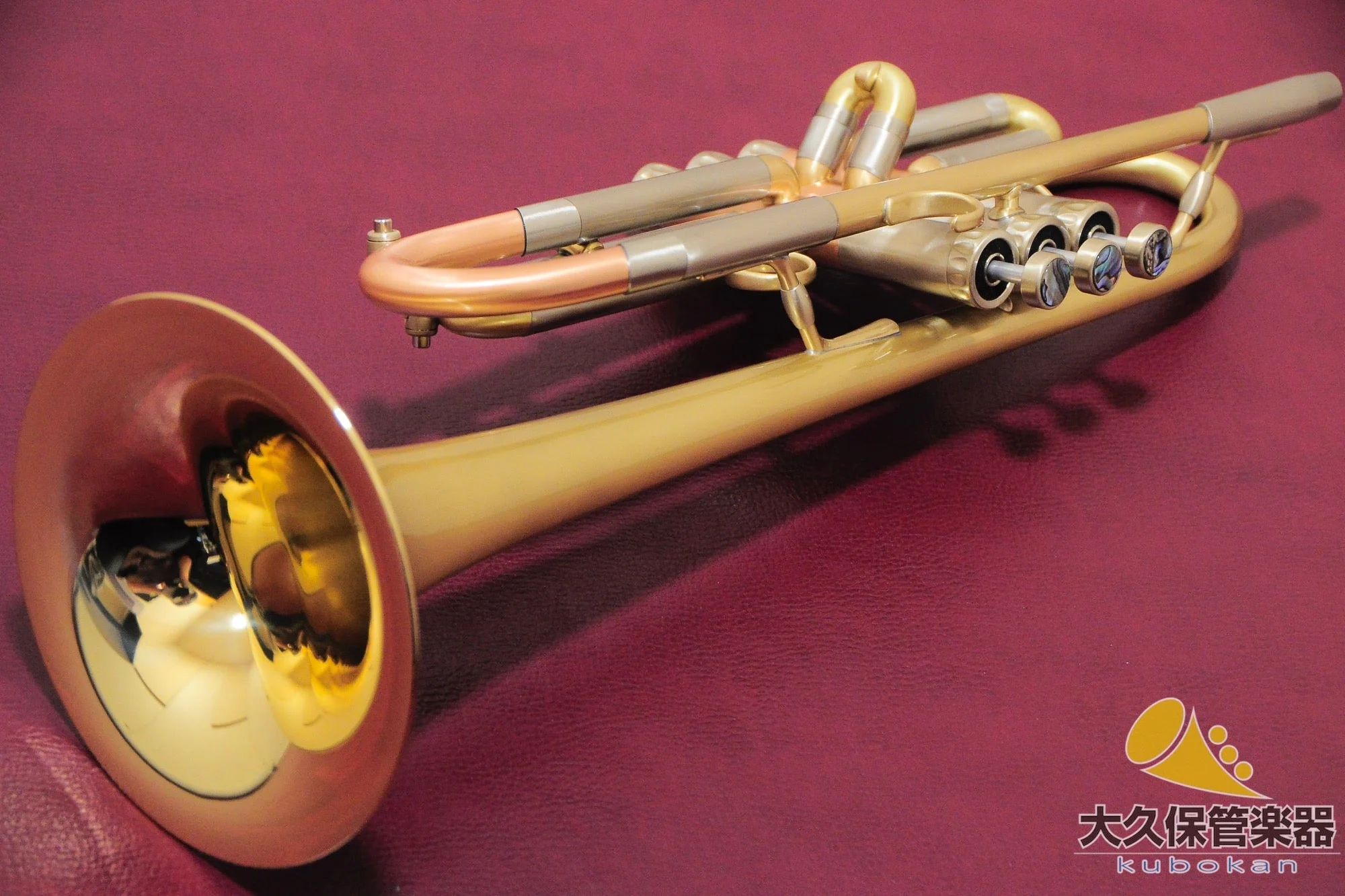 ロータス LEAD/SOLO Brushed Lacquer (新品) B♭トランペット - Image 2