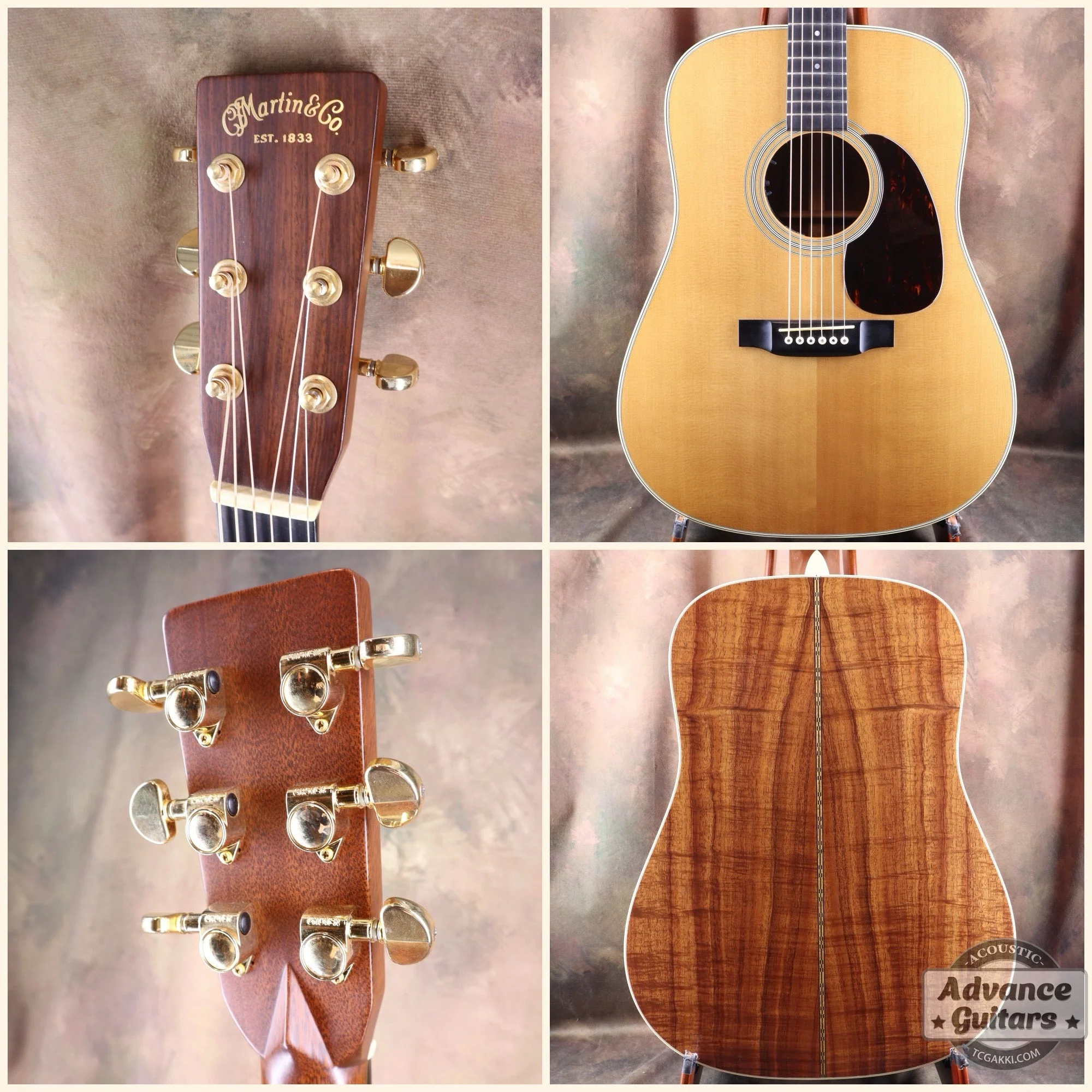 Martin 2001年製 CTM D-28 KOA - Image 2
