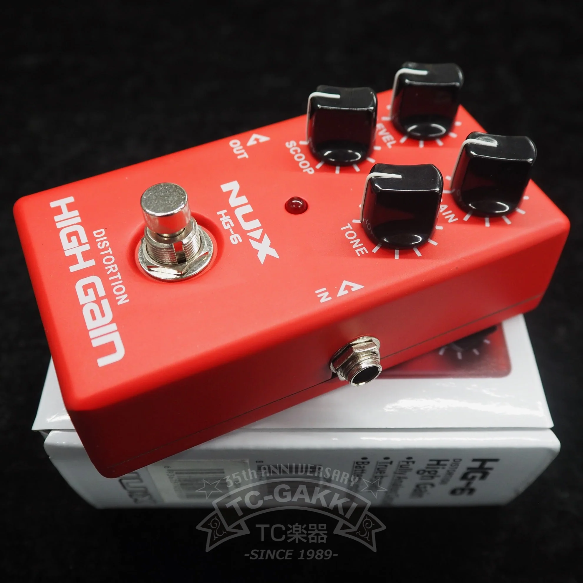 NUX HG-6 HIGH GAIN DISTORTION