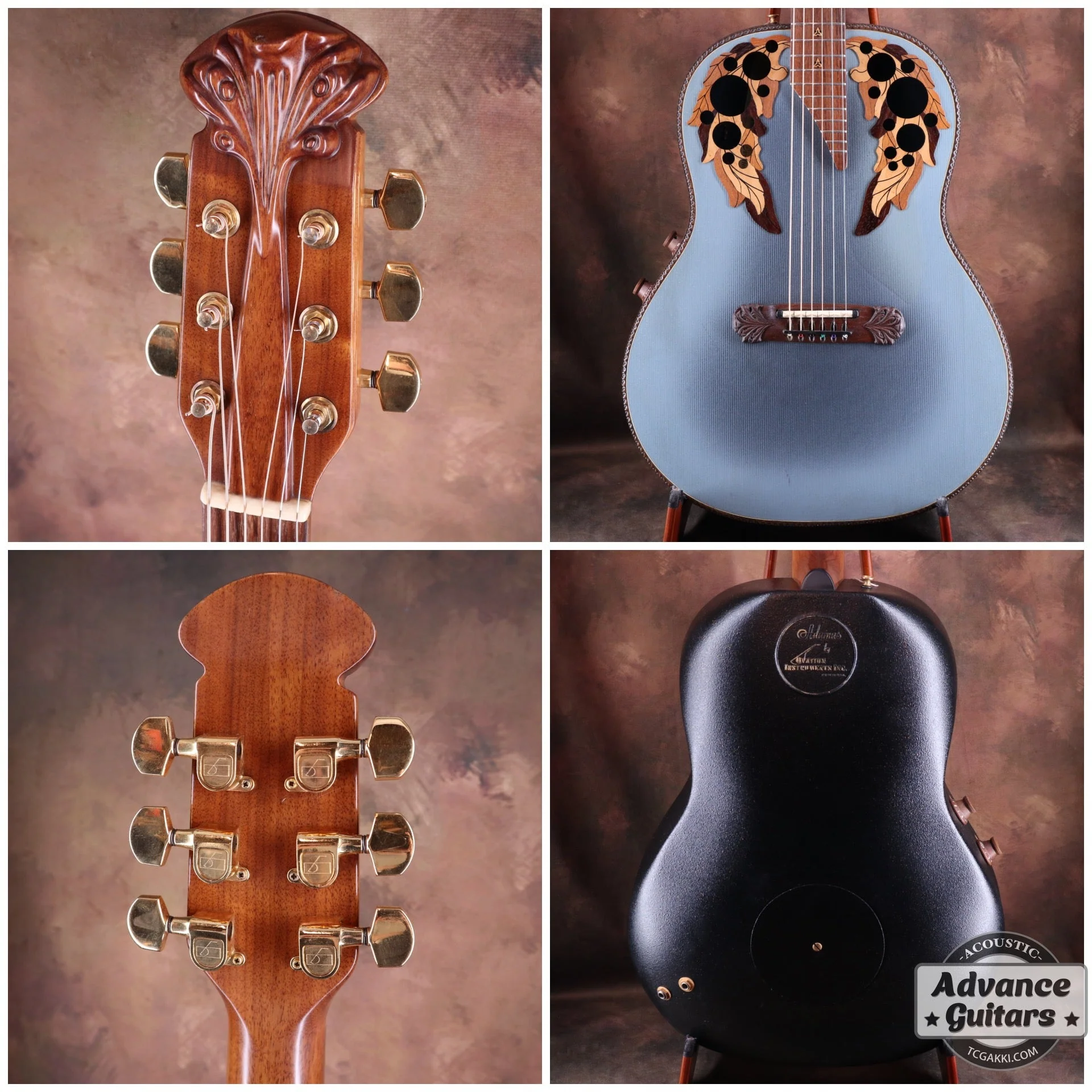 Ovation 1984年製 Super Adamas 1687-8 - Image 3