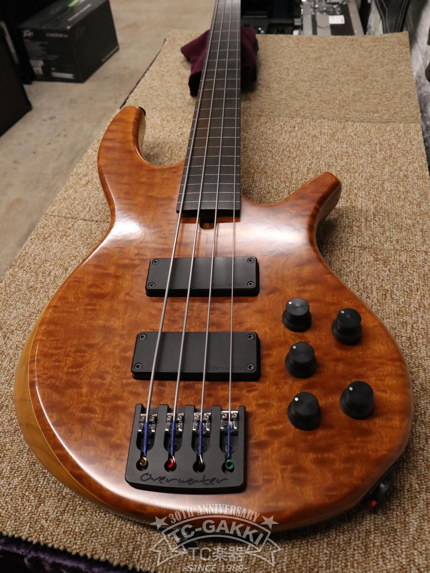 Overwater 2019 Progress Standard IV Bolt-on Fretless - Image 11
