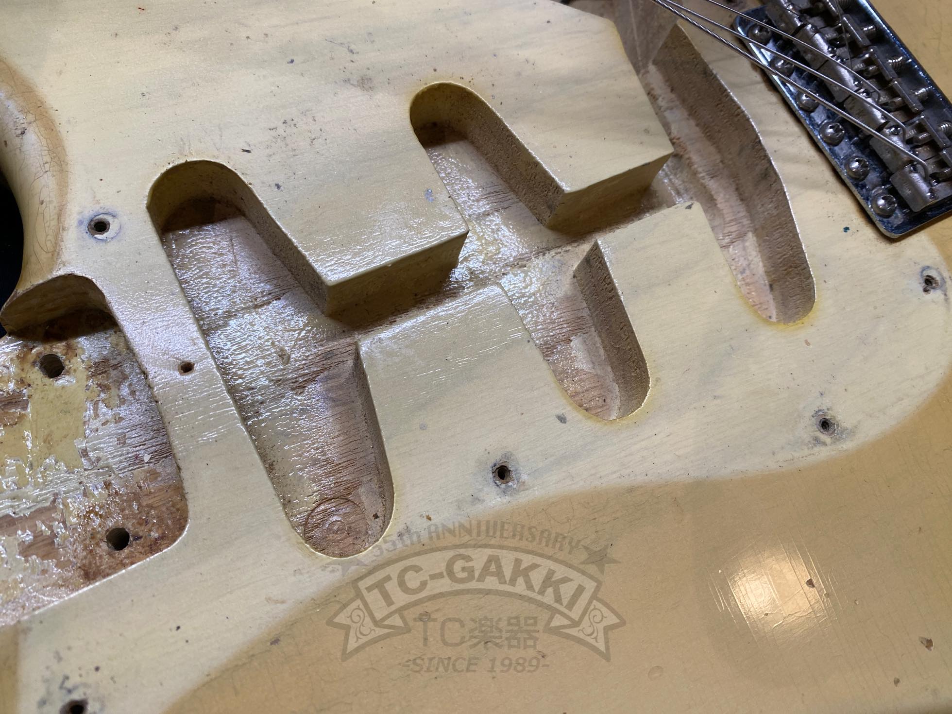 Fender 1959 Stratocaster Blonde / Ash - Image 36