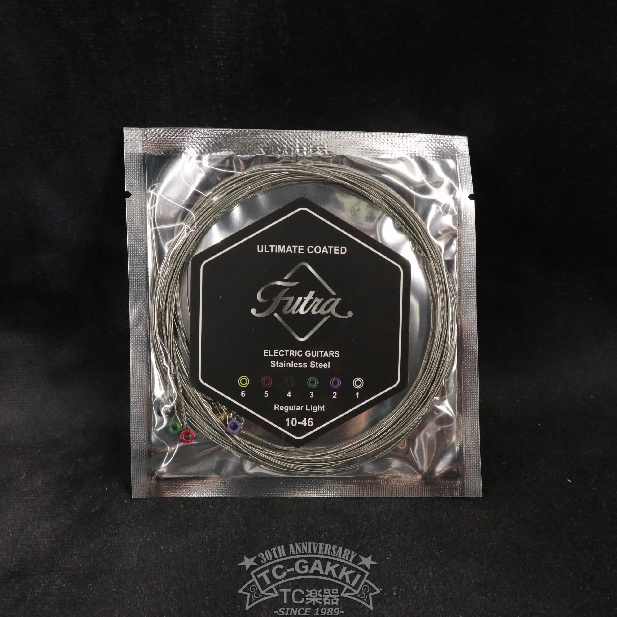 futra コーティング弦|500円台のエレキ用 Stainless (Ultimate Coated Strings)